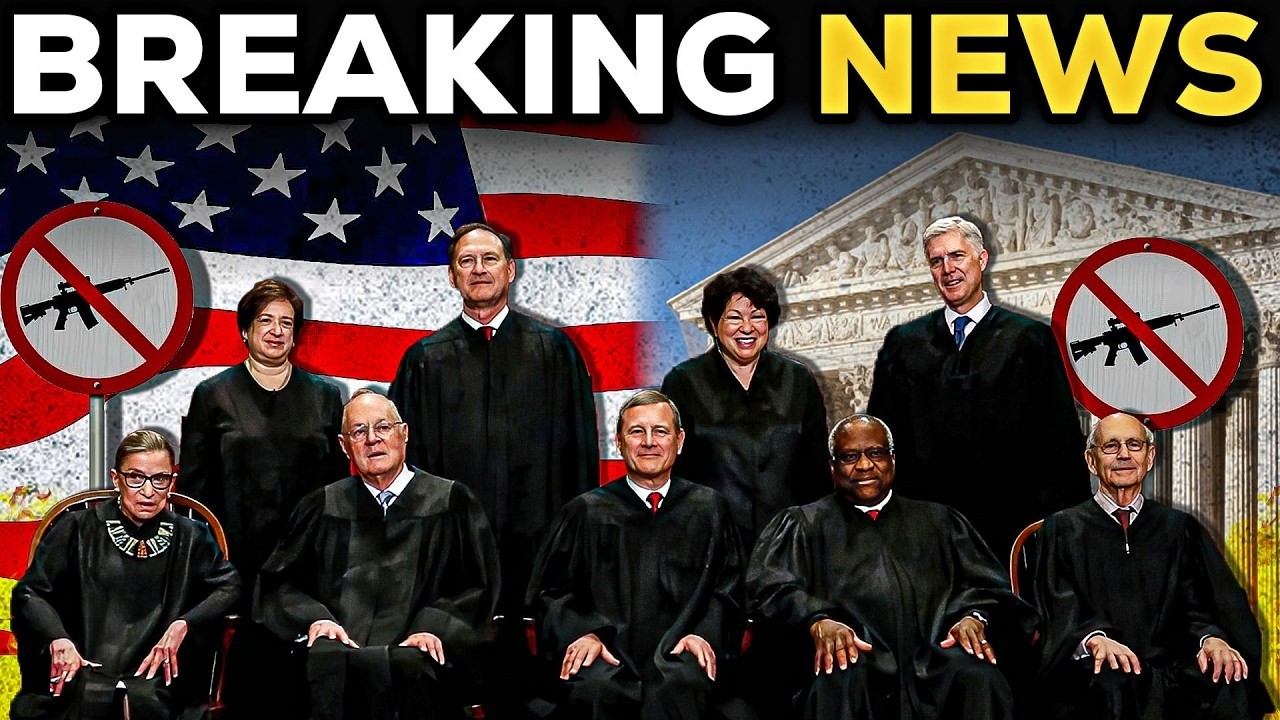 Срочная новость: Верховный суд вынес единогласное решение 9-0 по вопросам прав, гарантированных В...