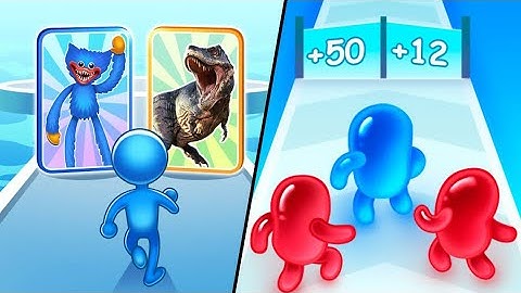 Monster Run Battle Squad | Join Blob Clash 3D / All Level Gameplay: Android,iOS - New APK Update