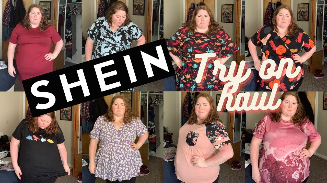 SHEIN CURVE | Plus Size Try On Haul - YouTube