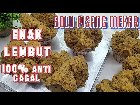 Cara Buat Bolu Kukus Pisang Mekar