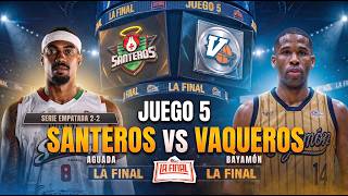 BSN Reaccion EN VIVO Juego 5 Santeros vs Vaqueros EN VIVO