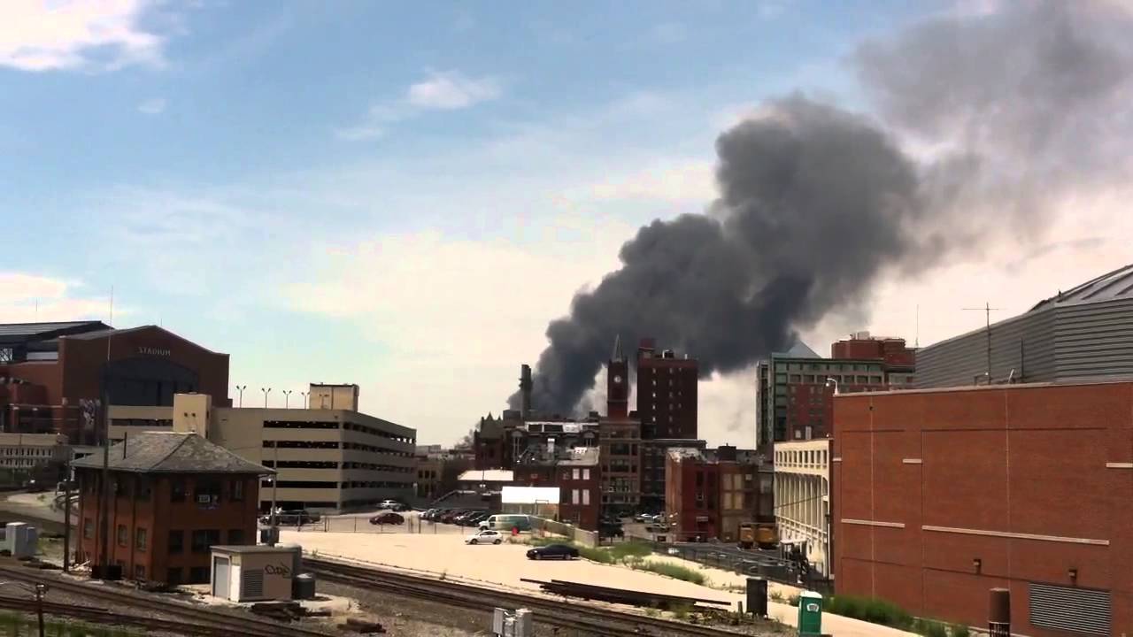 Indianapolis Fire Downtown 6/15/2013 YouTube