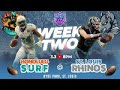 HONOLULU SURF VS ST LOUIS RHINOS WEEK 2 FOOTBALL RIVALS PRO LEAGUE YEAR 1