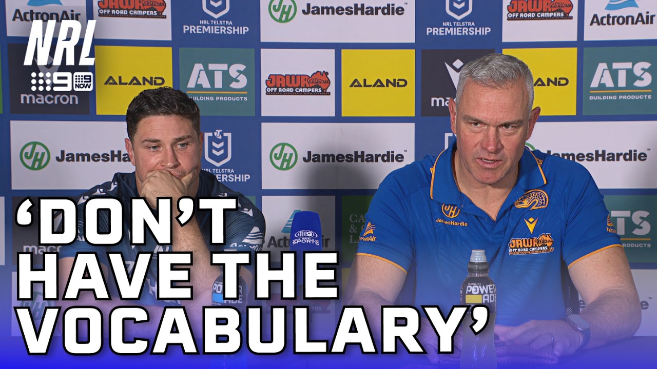 Jason Ryles left speechless by Eels performance: NRL Presser | NRL on Nine