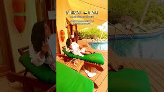 Woow a true life experience at Al Maha Resort Exclusive hotel designed to resemble a traditional