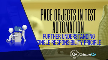 Page Objects:  Further understanding SRP (Free Course 2018)