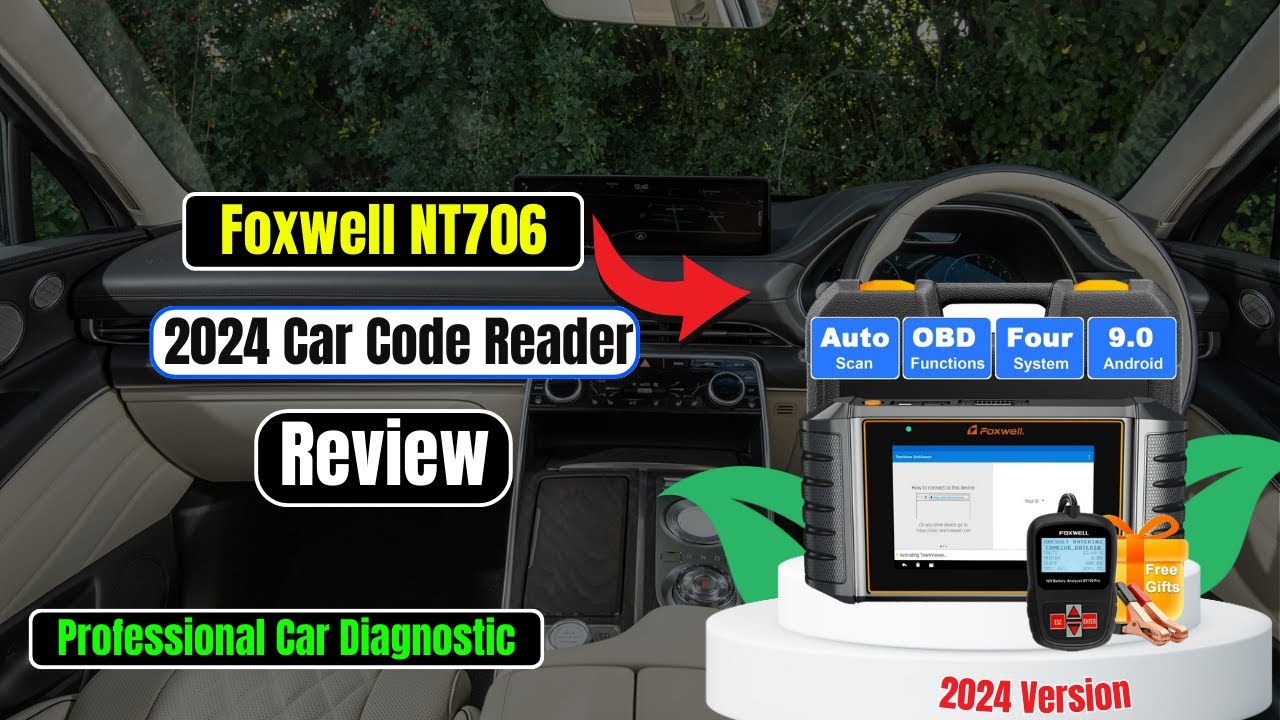 Top Features of the Foxwell NT706: 2024 Car Code Reader | - YouTube