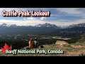 Castle Peak Lookout in Banff National Park
