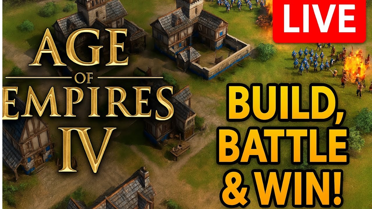 AOE4 LIVE | Road to Master Rank – Let’s Go! - YouTube