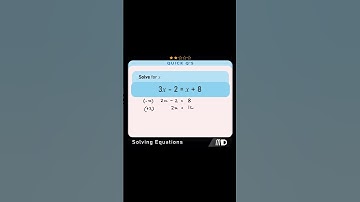 Quick Questions - EQUATIONS with the VARIABLE on both sides #maths #math #mathshorts #mathstricks