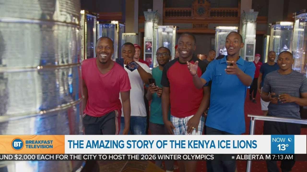 Kenya Ice Lions Come To Canada YouTube