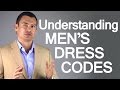 Mens dress codes  social dresscodes for men  business clothing code  casual dresscode