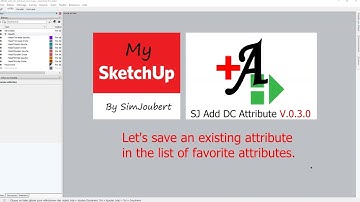 SJ Add DC Attribute - Save an existing attribute in the list of favorite attributes.