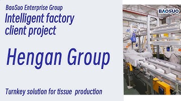 【Baosuo】YH-PL Automatic Facial Tissue Making Machine in Hengan Group