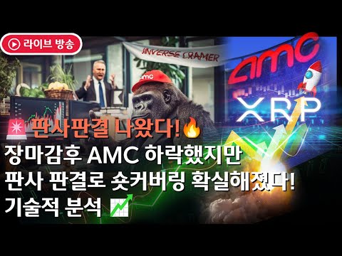   AMC 판사판결 확정 현재구간 상황 및 기술적분석