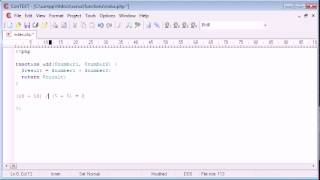 32   Functions with a Return Value