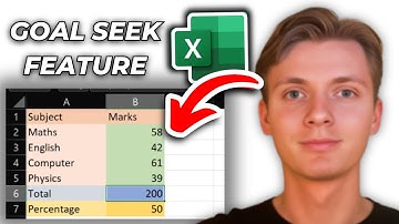 How To Use The Goal Seek Feature In Excel