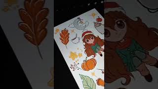 el proceso de creación de stickers 15 segundos. #stickers #plannerstickers. #stickerplanning