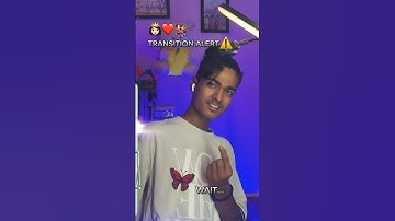 TRANSITION ALERT🚨 #youtubeshorts #shorts #foryou #instagram #reelitfeelit #reels #youtube