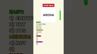 Fandom Name Quiz: KPop Boy Groups