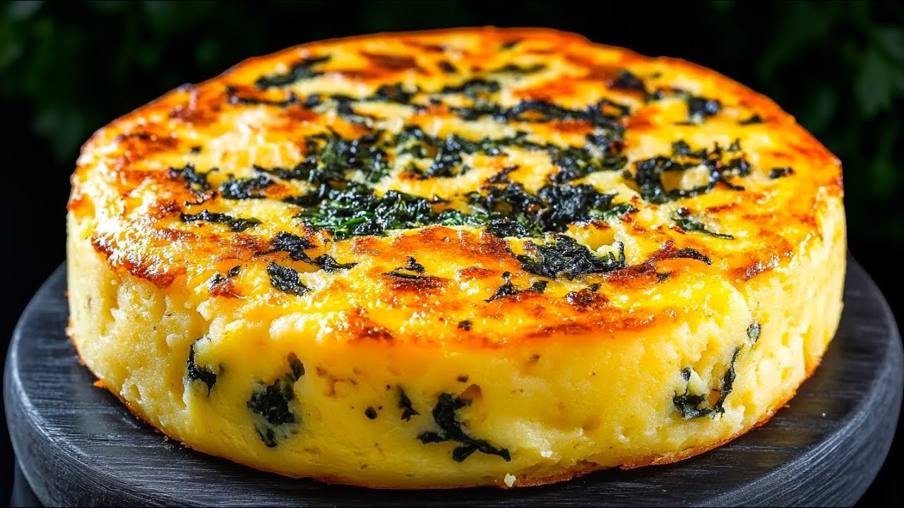 Wenn Sie Kartoffeln, Spinat und 3 Eier haben, dann ist dieses Rezept für Sie! Göttlich lecker!