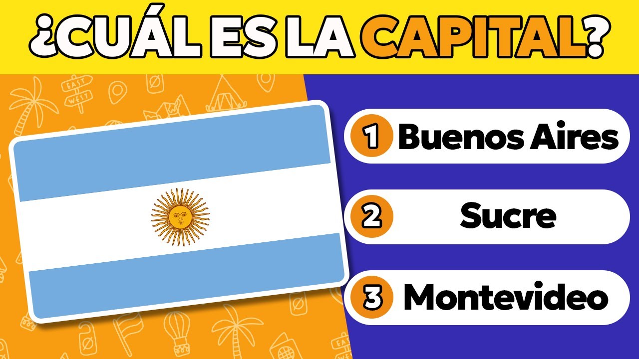 Adivina La Capital de Cada País 🤯 50 Capitales del Mundo - YouTube