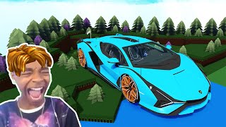 Roblox BUILD A BOAT Funny Moments Memes (LAMBORGHINI)