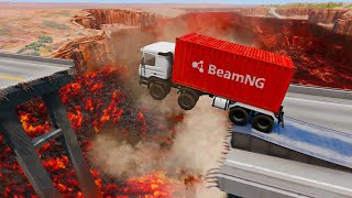 Cars vs Lava 😱 BeamNG Drive ▶️