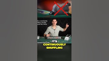 Card Counting Vs A Shuffle Machine #cardcounting #blackjack #gambling #casino #myths