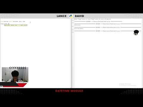 DATETIME MODULE IN