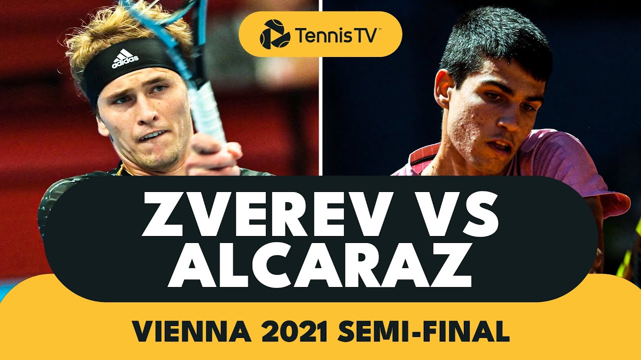 Alexander Zverev vs Carlos Alcaraz Extended Highlights Vienna 2021 Semi-Final