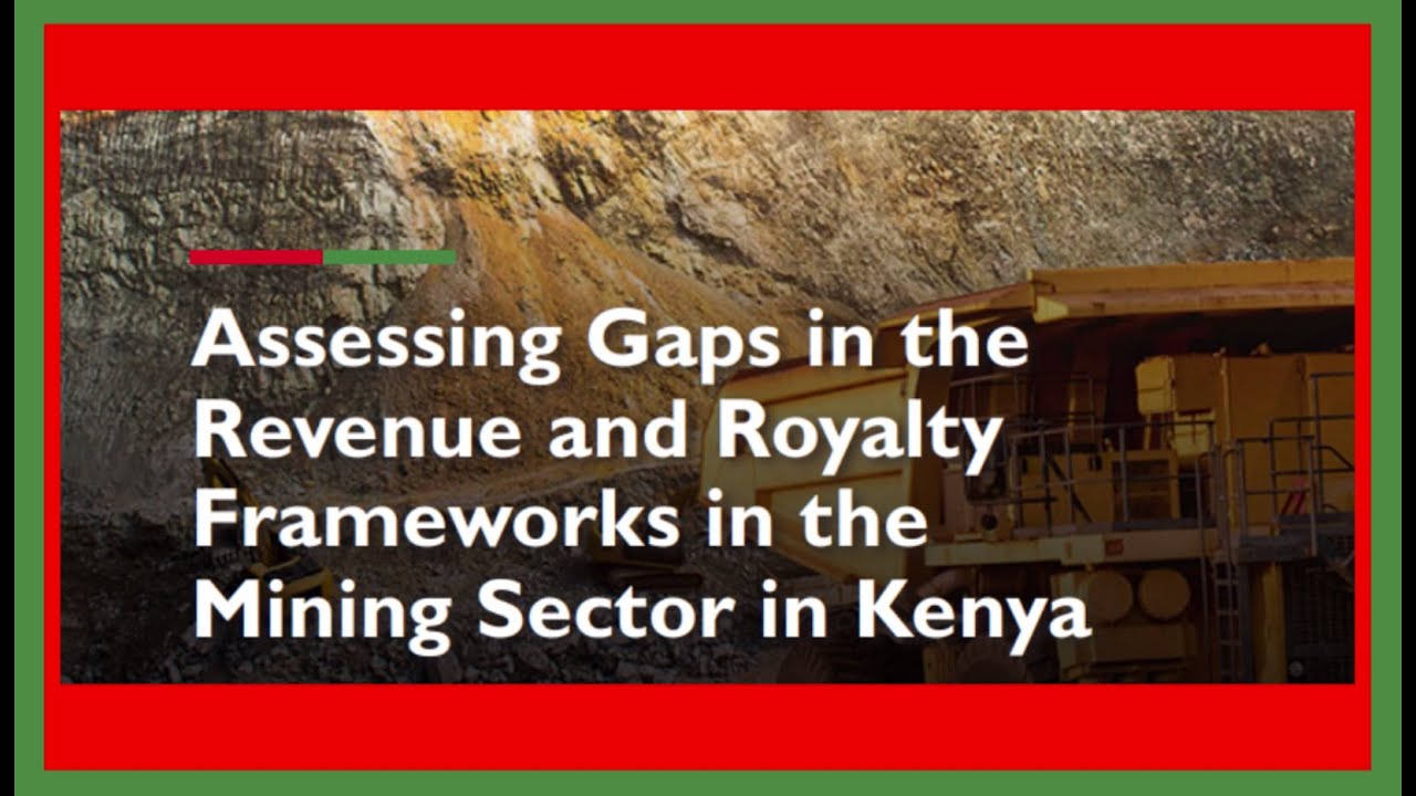 Report Launch - Revenue Sharing Mechanisms and Royalty Management in Kenya