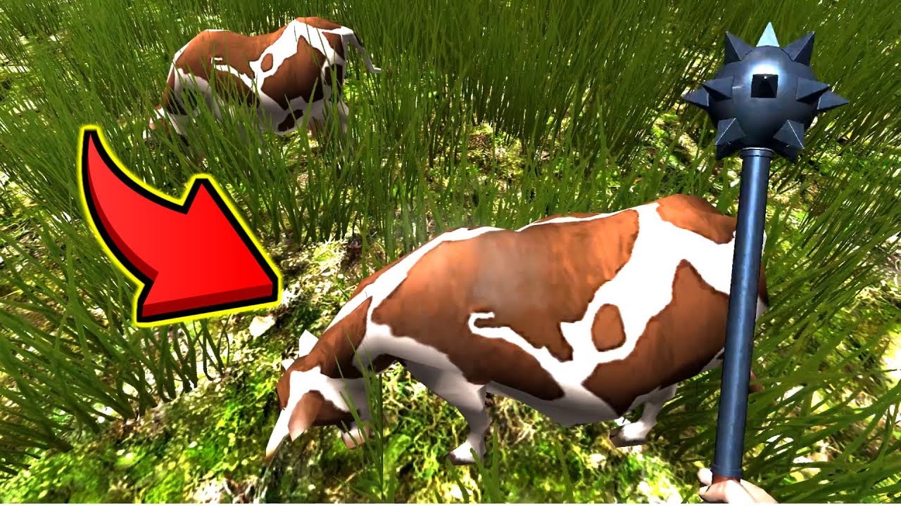 １０８円で買った牛を殴ると爆発するゲーム【バカゲー】