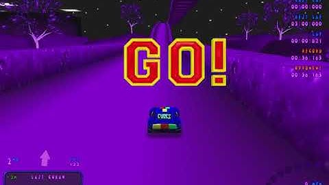 Re-Volt Custom Track Purple Mountains by Ørlar Møllur, Time Trial Lap