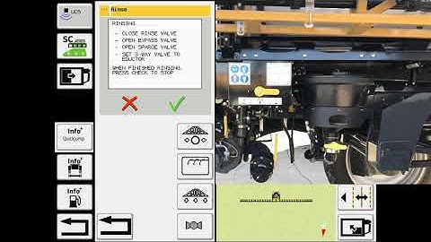 Liquid System Operations: RoGator System Maintenance 2 - Tank Rinse