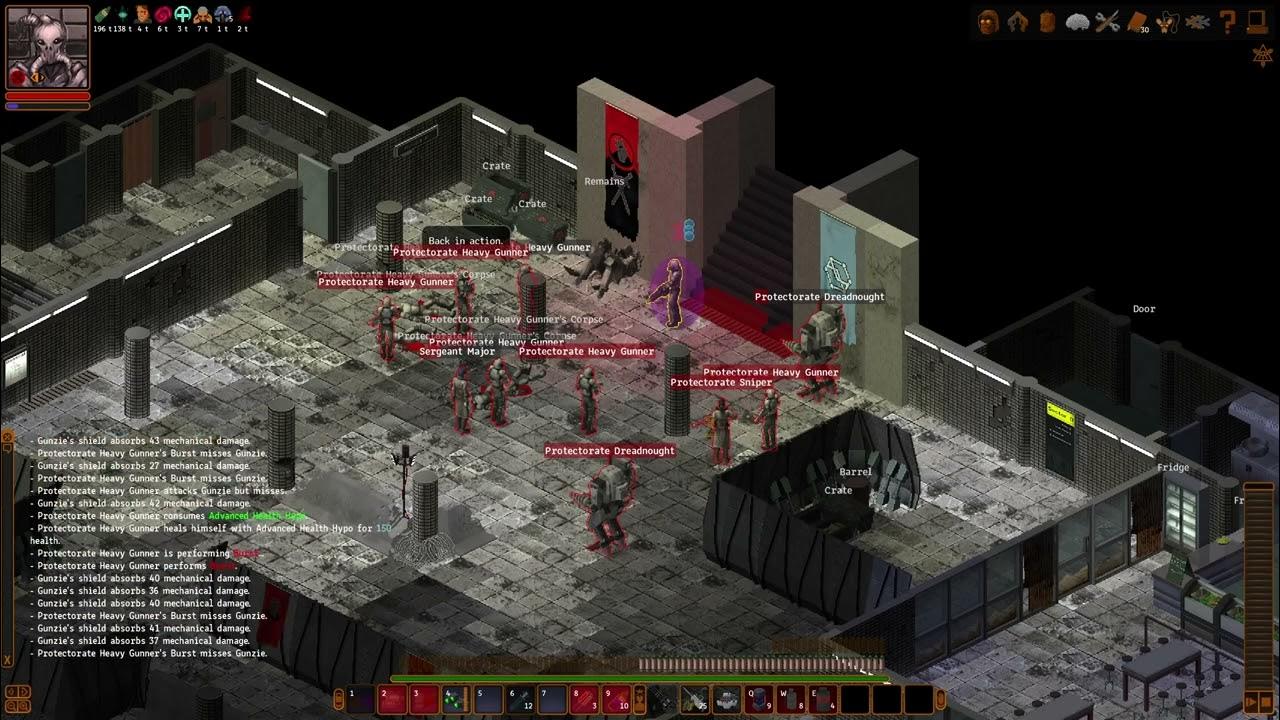 Underrail HEAVY DUTY Fort apogee VS LMG (dominating) YouTube