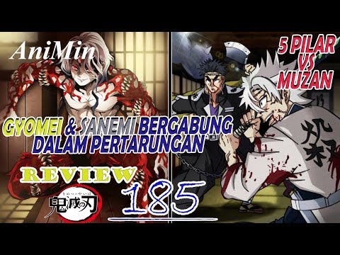 NEZUKO MENOLONG TANJIRO | GYOMEI DAN SANEMI BERGABUNG DALAM PERTARUNGAN | Review Kimetsu No Yaiba 18