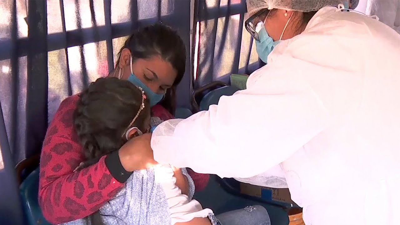 Vacunación contra la gripe para niños y embarazadas