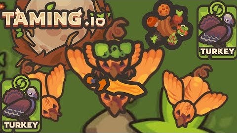 Taming.io - New update! Thanksgiving event is back with new skins! 