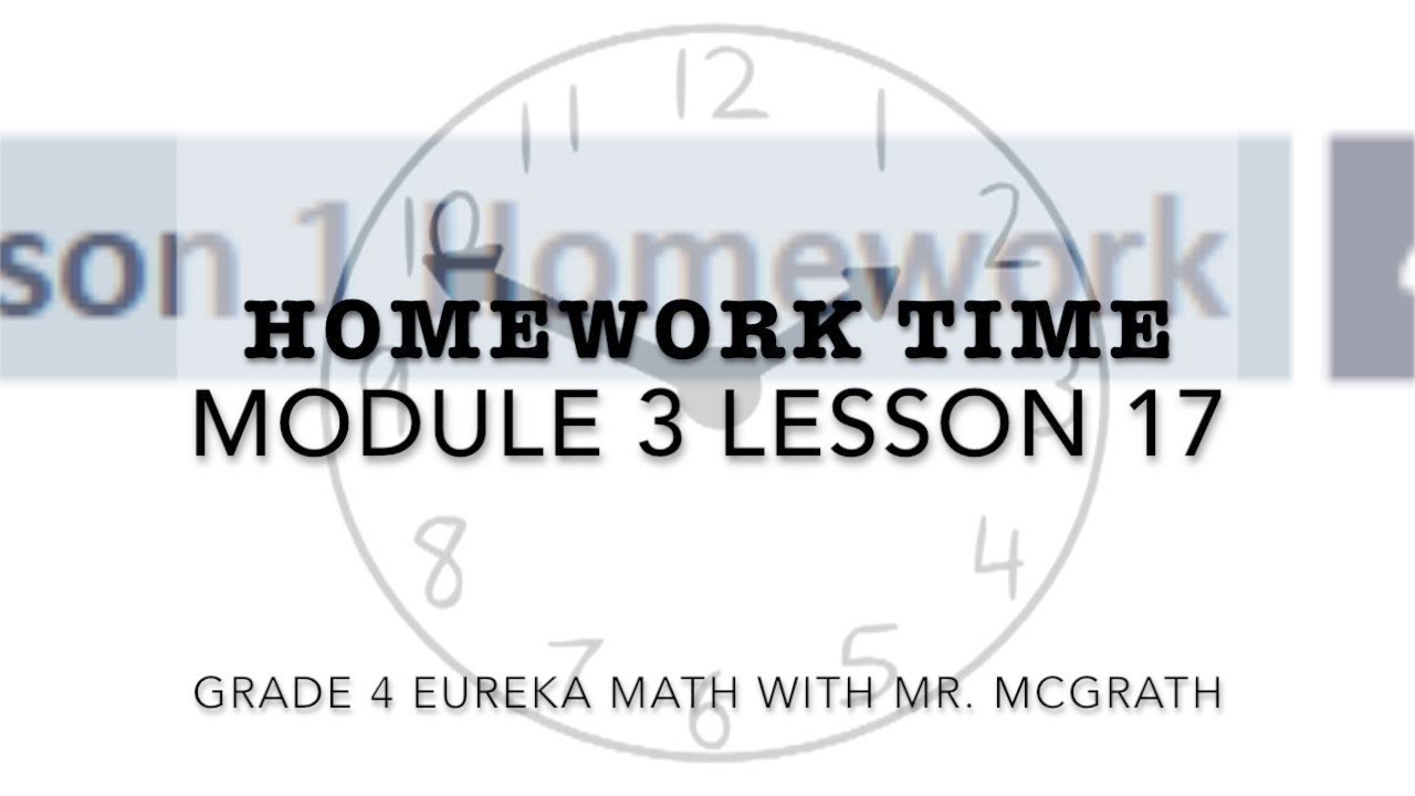 eureka math grade 3 module 3 lesson 17 homework answers