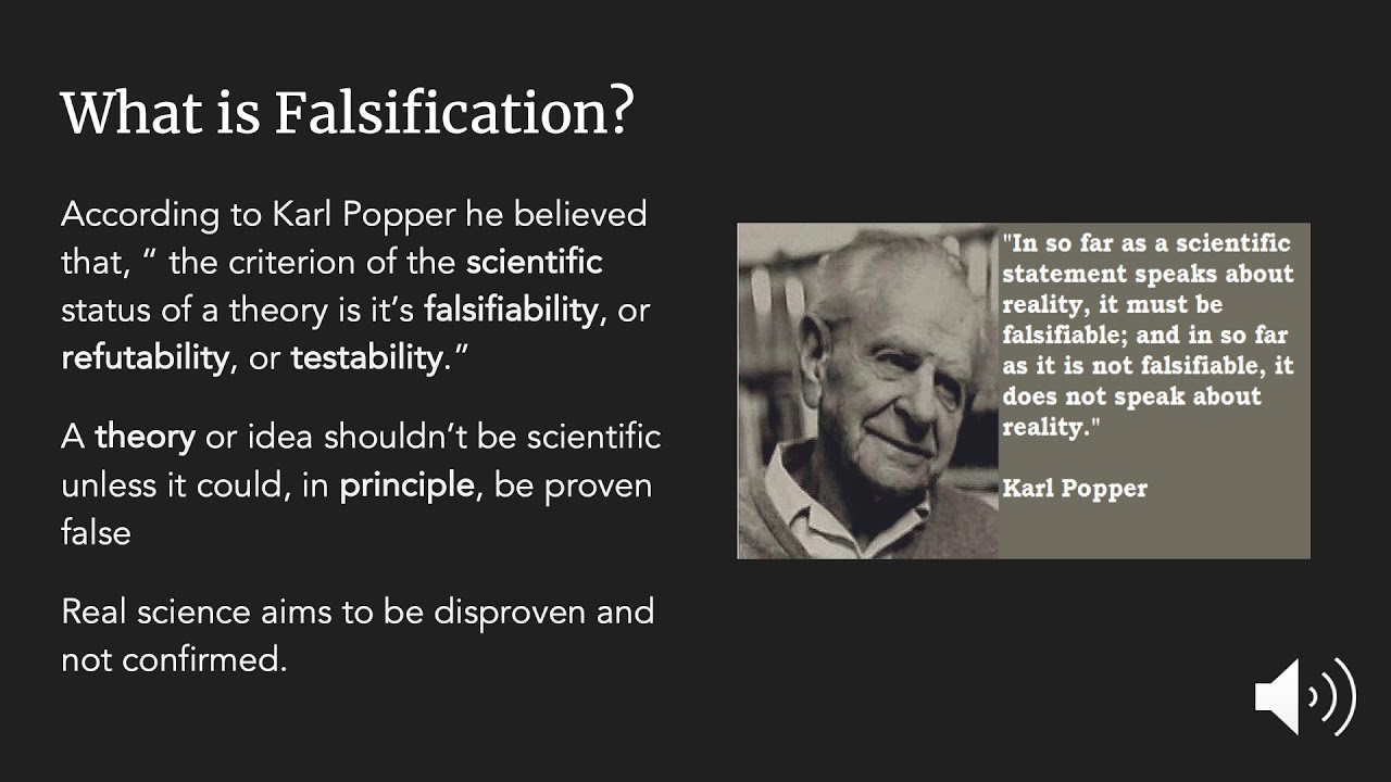 Karl Popper And Falsification -