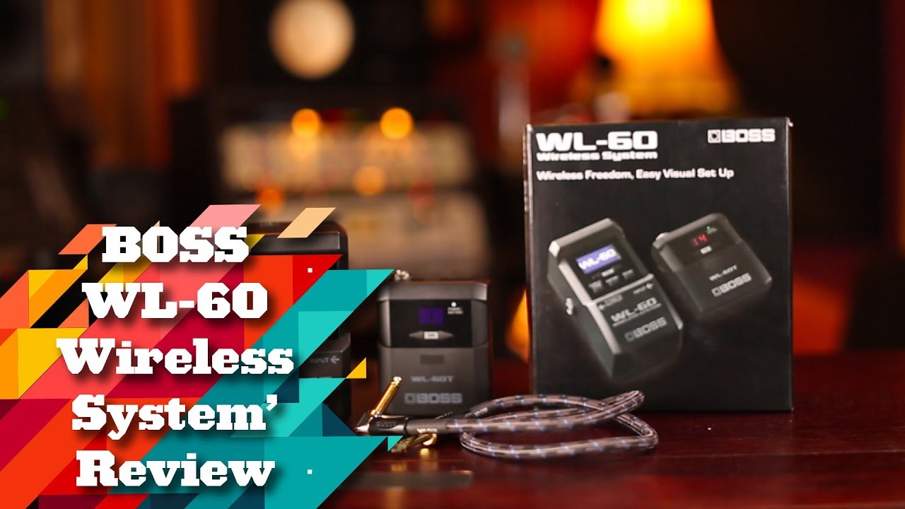BOSS WL-60 Wireless Guitar System Overview and Review