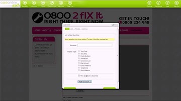Form and Form Builder - 123 Online Shift CMS Tutorial