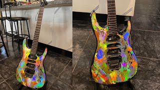 Gold and Silver Guitar Holoflash Tutorial