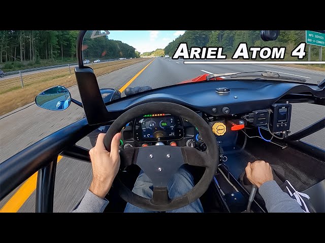 Driving The Ariel Atom 4 - Turbo Death Machine Unleashed (POV Binaural Audio) class=