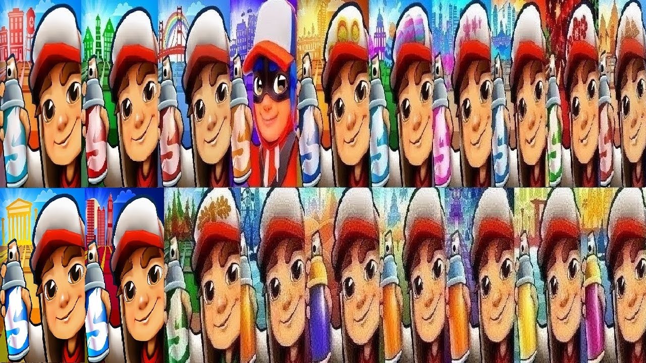 Subway Surfers Shenzhen VS Greece Subway City  Iceland San Francisco Copenhagen Oxford Vancouver