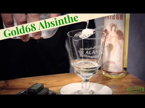 Absinthe Gold68: Non-licorice Absinthe (made without anise)