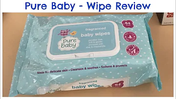 Home Bargains Pure baby - BabyWipe review￼