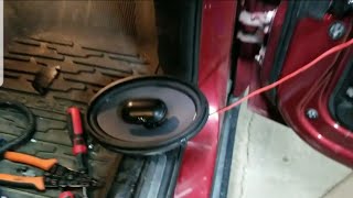 2 JBL GTO939 Premium 6X9s Install plus Demo and removing the 2 PRV Audio 6x9s