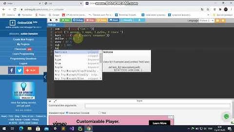 Python (Конвертор валют) программасы